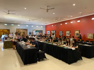 Workshop Painting in Museum Pasifika Nusa Dua media 5