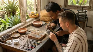 Silver Making Workshop In Sidemen media 5