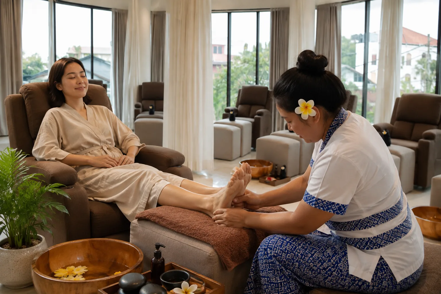 90 Minutes Foot Reflexology Massage