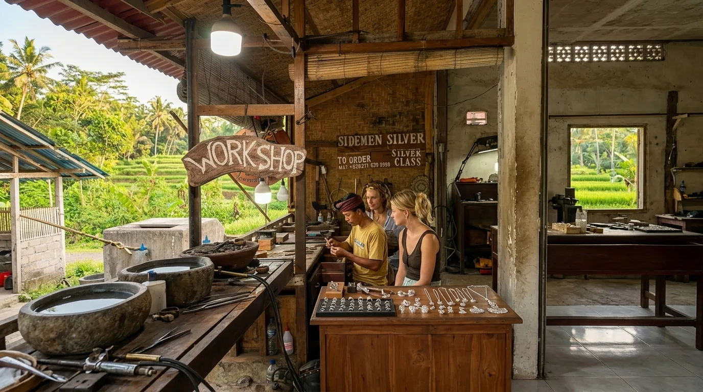 120 Minutes Silver Making Workshop In Sidemen