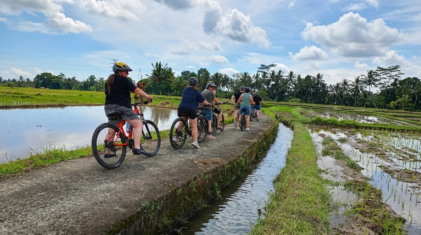 90 Minutes Cycling In Ubud