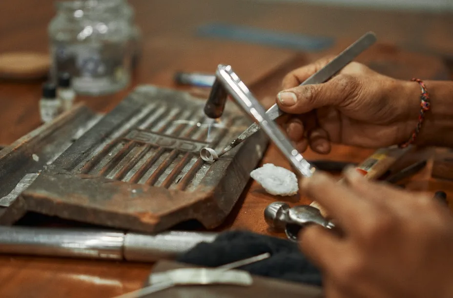 Silver Jewelry Making Class With Local In Kuta photo 3