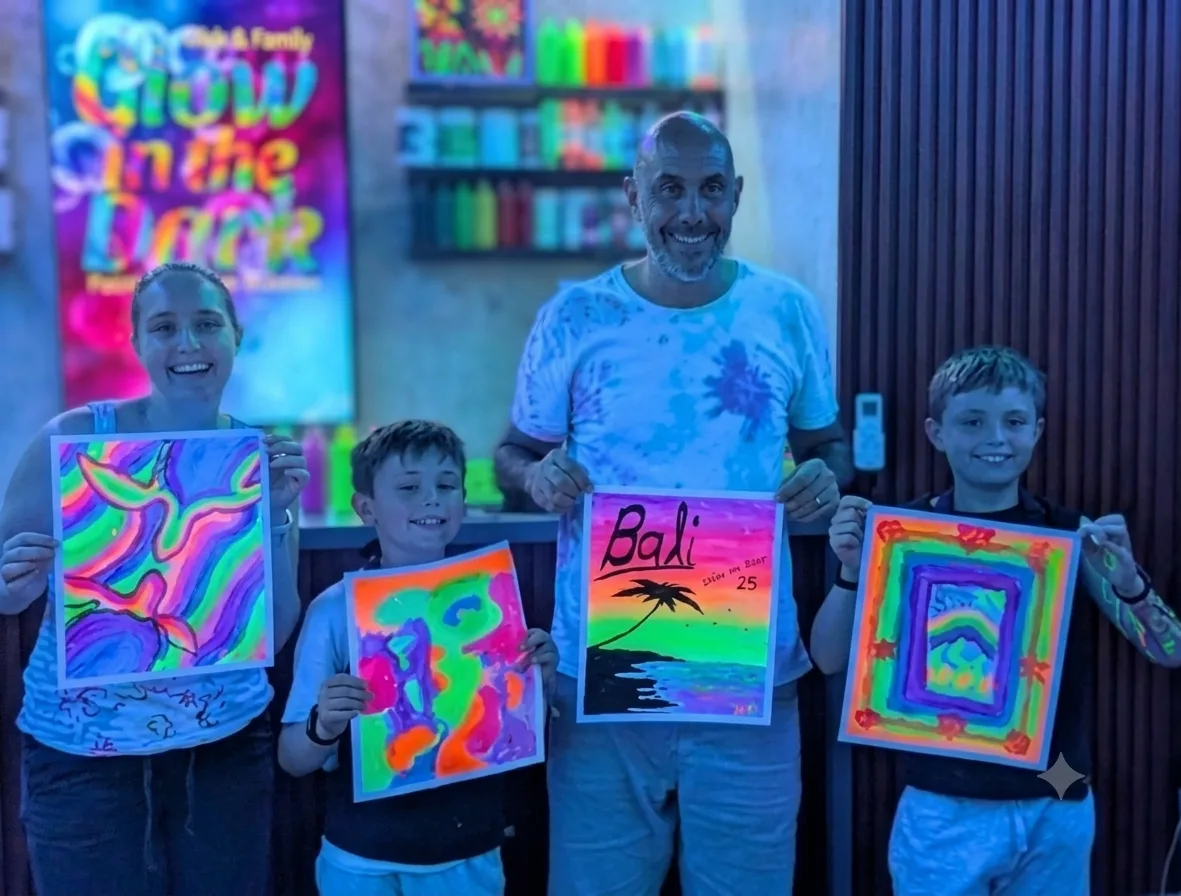 The Neon Canvas Experience In Ubud