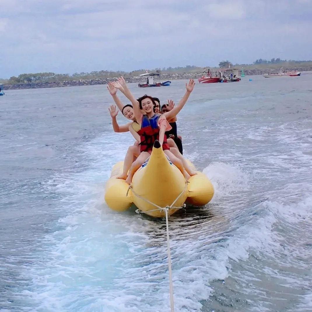 Tanjung Benoa Watersports Combo Banana Boat and Donut Boat Challenge