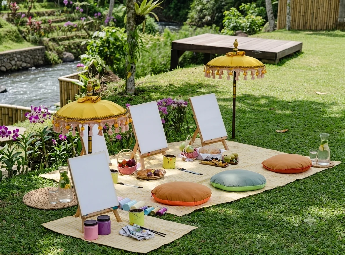Brush And Picnic In Ubud Ricefield photo 2