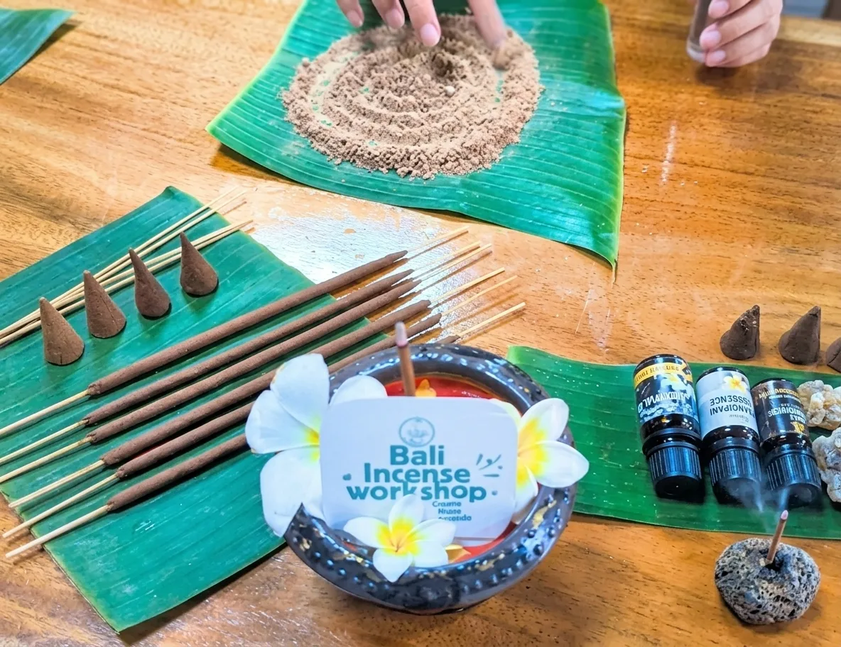 Balinese Incense Making Workshop In Ubud photo 2