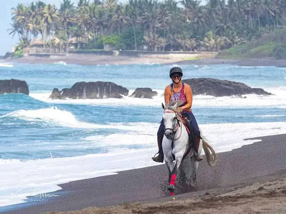 Sunset Beach and Rice Fields Horse Riding Horse Riding Kuda P Stable photo 5
