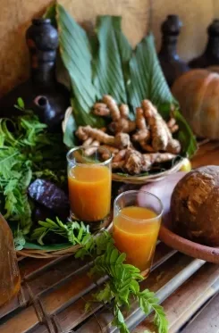 Traditional Balinese Herbal Jamu Loloh Making Class Samsara Living Museum photo 2