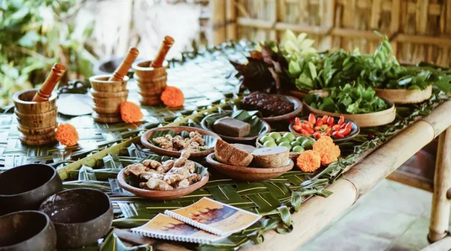 Traditional Balinese Herbal Jamu Loloh Making Class Samsara Living Museum photo 3