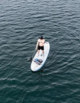 Solo Stand Up Paddle Session In North Bali