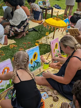 Paint and Sip Art Workshop Studio in Ubud media 4