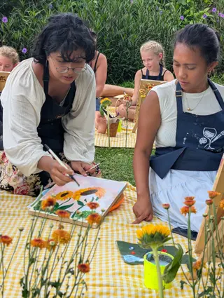 Paint and Sip Art Workshop Studio in Ubud media 5