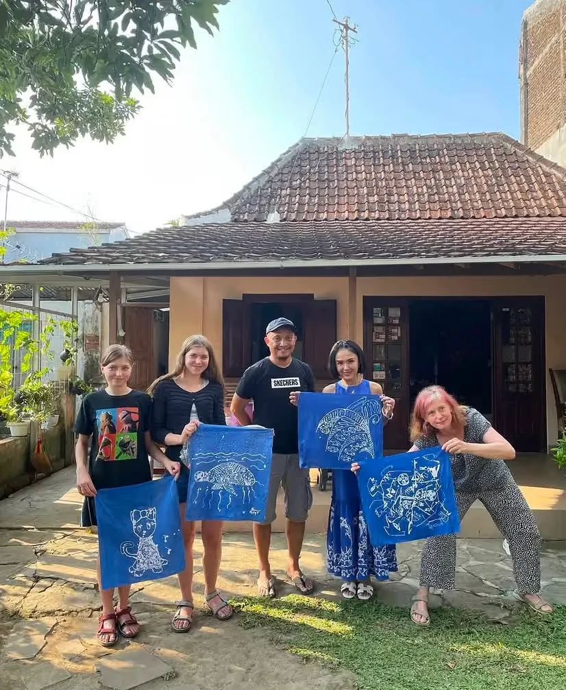 Lukman Batik Workshop in Yogyakarta