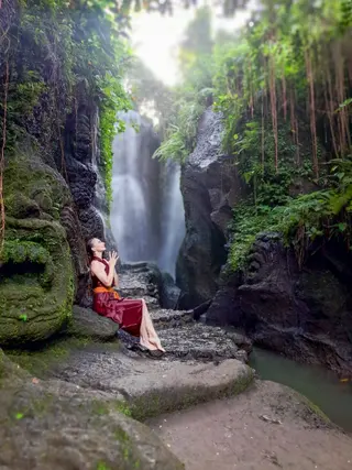 Taman Beji Griya Waterfall in Badung media 2
