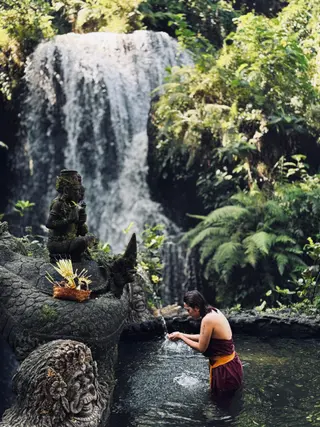 Taman Beji Griya Waterfall in Badung media 4