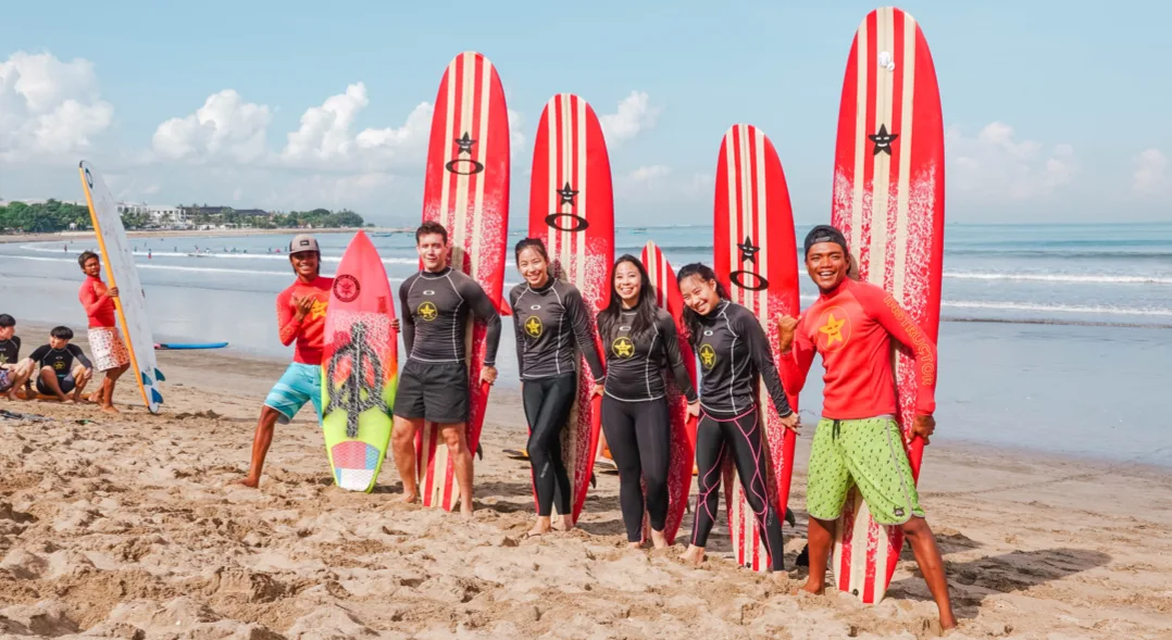 Group Lessons Surfing
