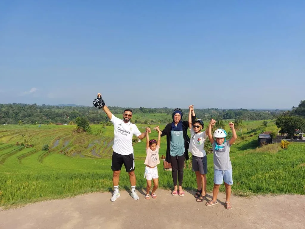 Short Tour UNESCO Rice Terraces Cycling Giri E Bikes Jatiluwih