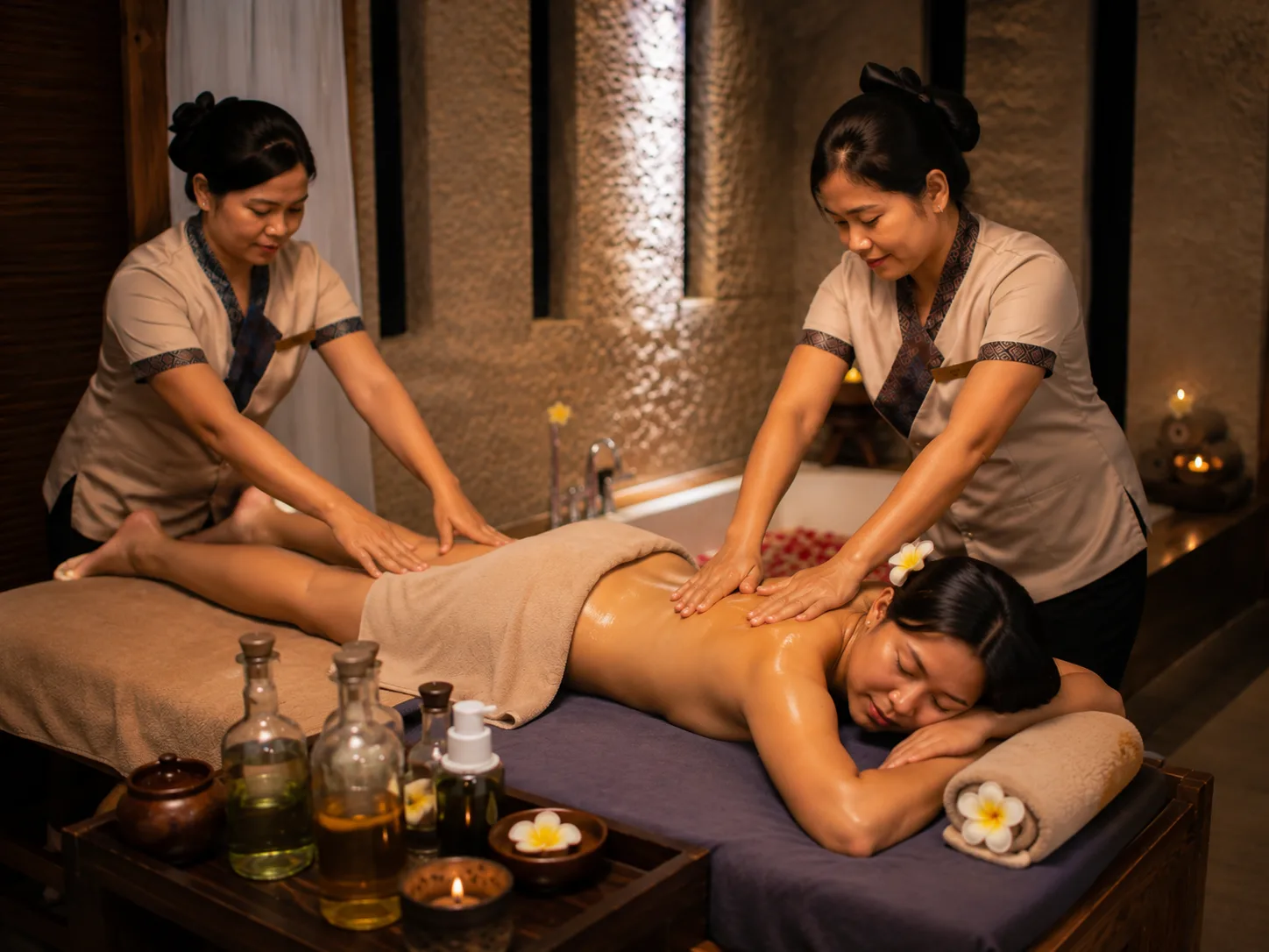 90 Minutes Royal Four Hand Massage Royal Spa Jerami