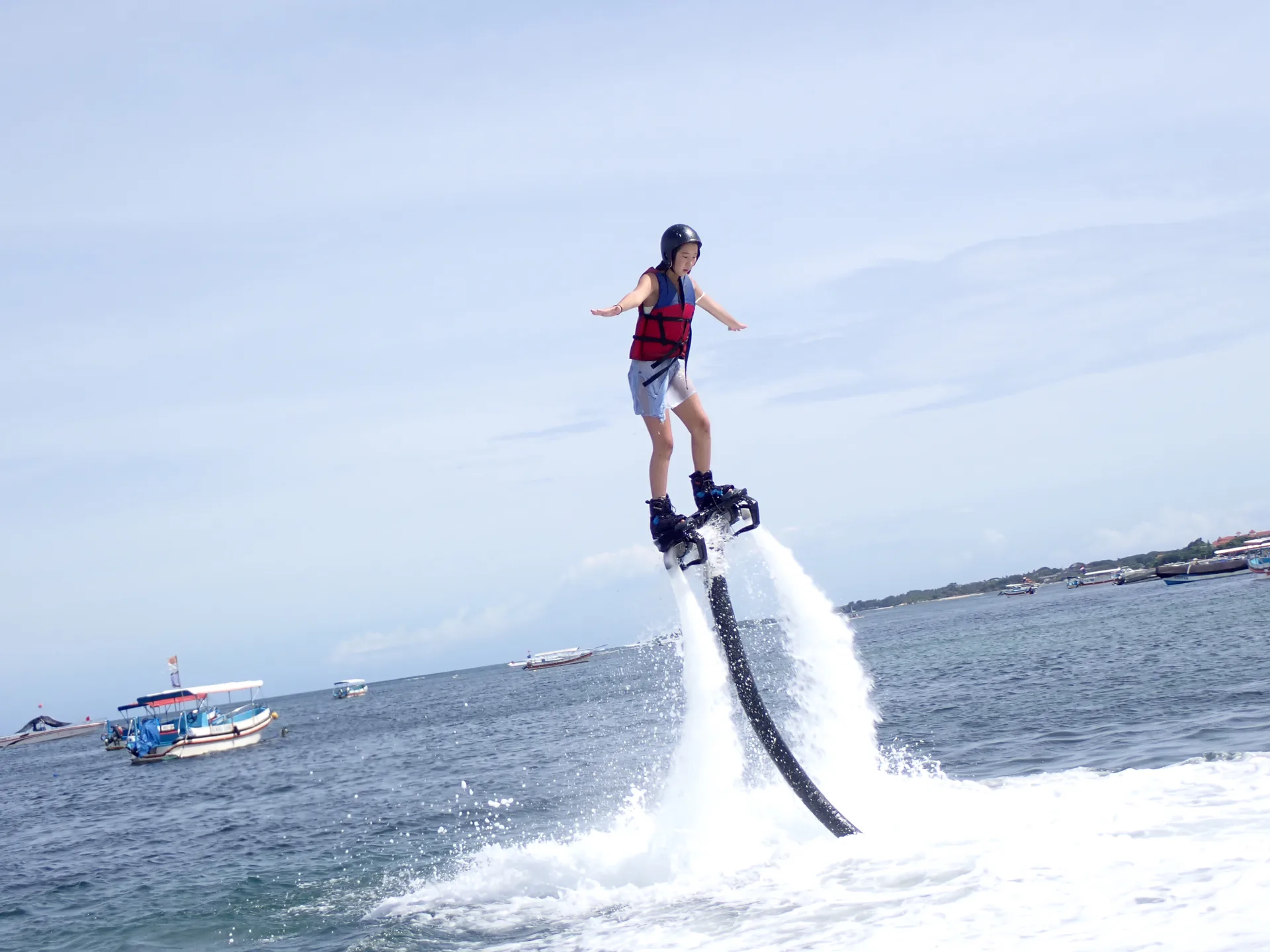 Extreme Flyboard Sky Hydro Propulsion Experience Bayusuta Aquamarlin