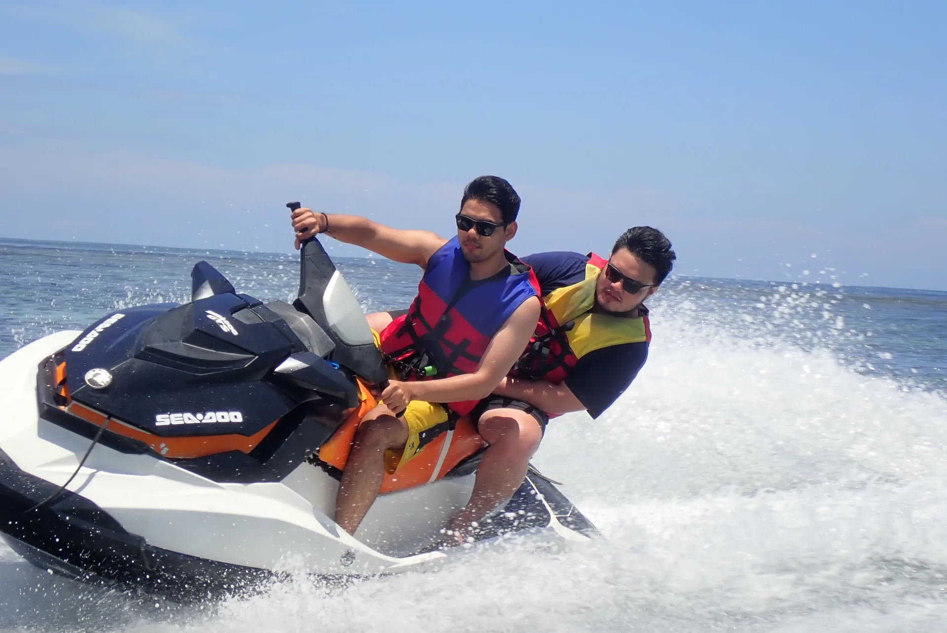Jet Ski Speed Ride Ocean Adventure Bayusuta Aquamarlin