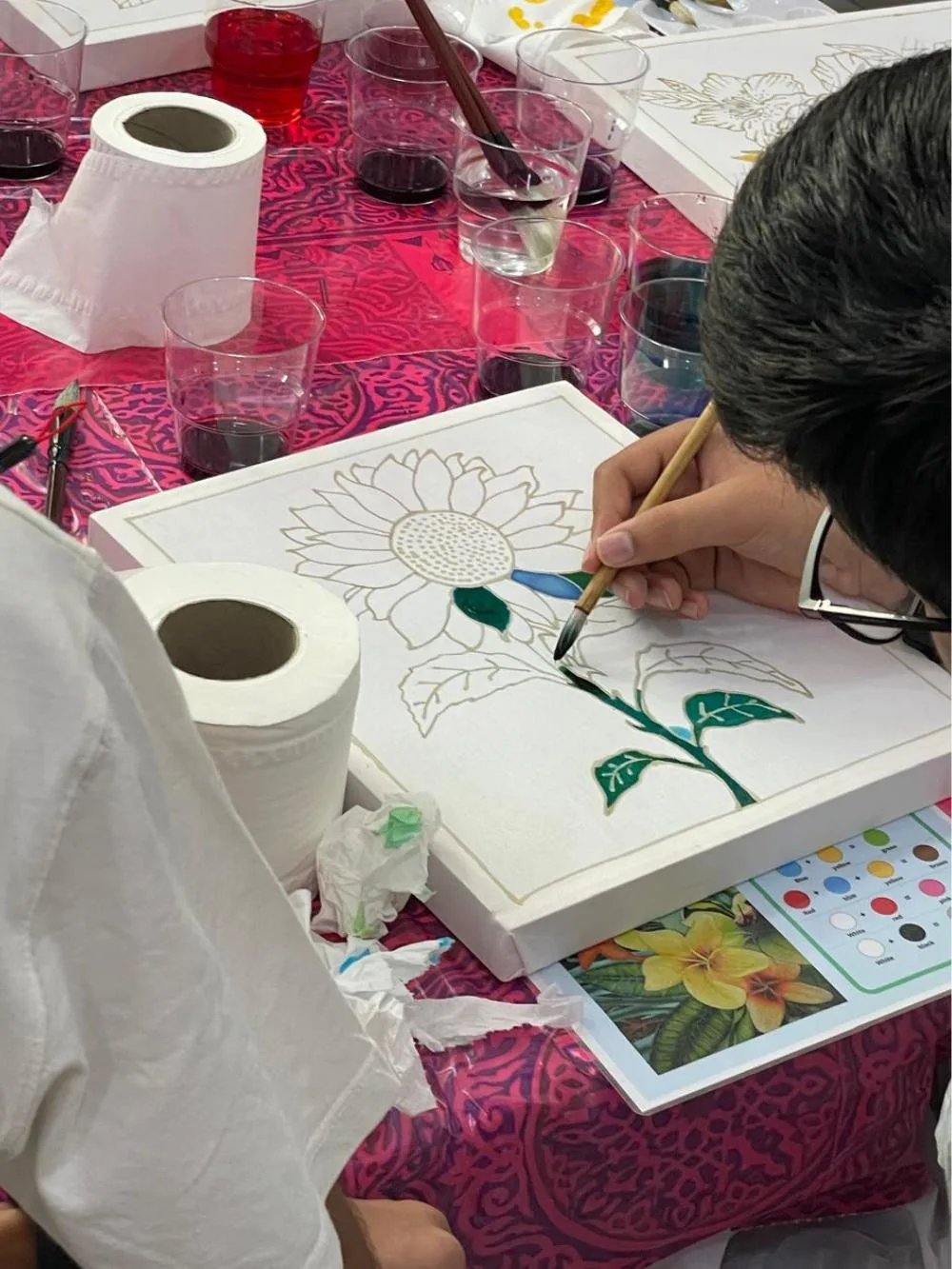 Multiple Colors Batik Workshop